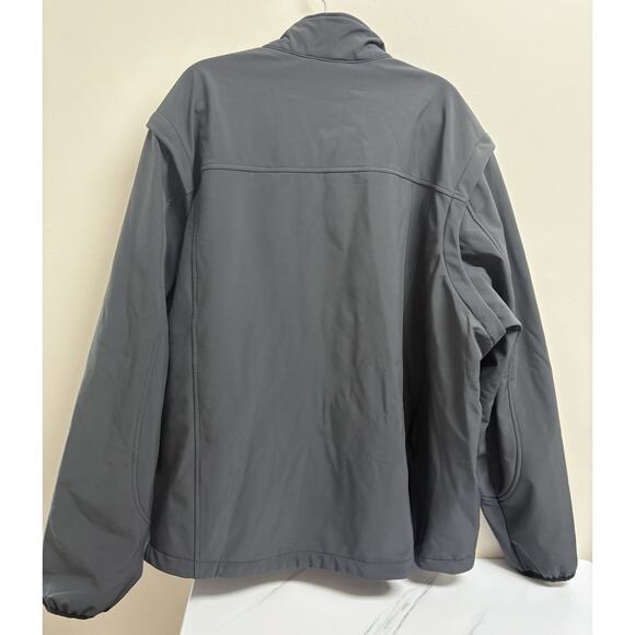Southwest Airlines Softshell Jacket 3XL Gray Convertible Sleeves Vest Logo - Picture 2 of 8